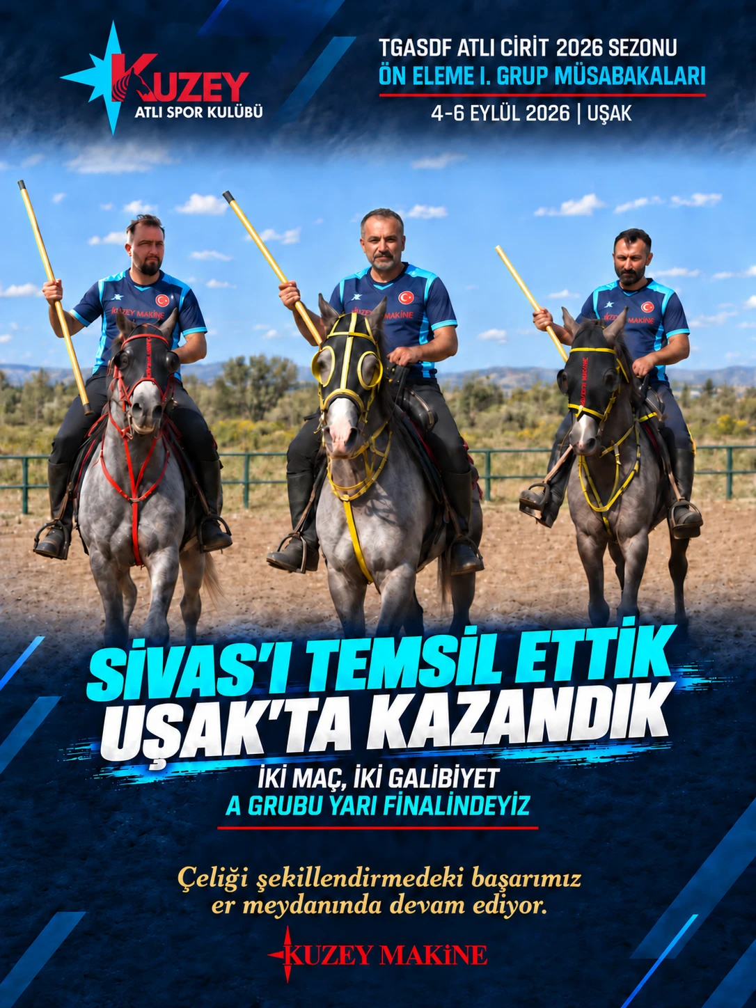 Sivas’tan Uşak’a Uzanan Gurur Yolculuğumuz